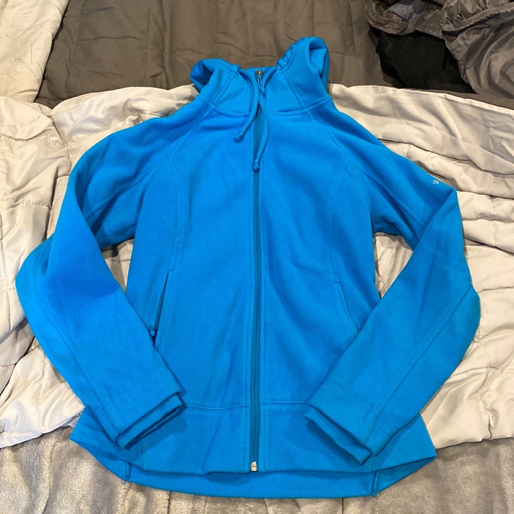 Blue Columbia Jacket with hood